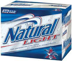 Anheuser-Busch - Natural Light (12 pack cans) (12 pack cans)