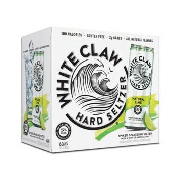 White Claw - Lime Hard Seltzer (6 pack cans) (6 pack cans)